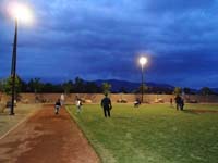 08-baseball_practice-friend_of_Morgan's_parents_have_baseball_infield_in_their_yard-allowed_us_to_practice