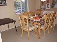 10-Thanksgiving_table_setup-Daddy_used_hiking_tripod_tied_to_stairway_rail