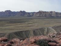 20-scenic_view_from_peak-looking_W-Calico_Hills_parking_lot_and_peaks_in_distance