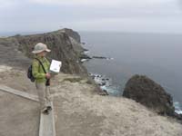 035-Kenny_admiring_scenic_view_while_working_on_his_Junior_Ranger_program
