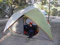 18-Kenny_getting_out_of_the_tent-very_happy,feels_good,full_of_energy