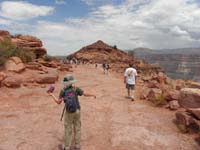 20-taking_a_walk_down_old_road_to_tramway_used_to_lead_to_bat_cave_on_other_side,ended_1960-climb_'ant_hill'