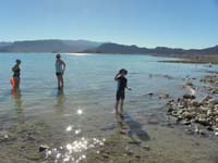 02-lived_here_for_ten_years-finally_taking_a_swim_in_Lake_Mead-Mommy's_friend_Cheyenne