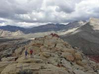 55-Sarah_and_Kenny_with_Redcap_Peak_in_distance-not_enough_time_to_go_there_too