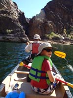 48-Kenny_having_fun_while_Poppy_paddles-Girl_Scout_Canyon_on_other_side_of_river_from_Boy_Scout_Canyon