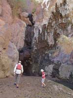 69-Weeping_Springs_Cove-water_and_plant_erosion_created_watefall_trickle-gravity_fault