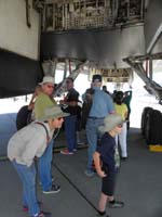 023-Kenny_in_line_with_Baba_and_Poppy_under_B1_to_check_out_the_cockpit