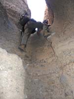 23-Kenny_is_very_hesitant_climbing_down,needs_lots_of_help_from_Daddy_pointing_out_lots_of_solid_holds