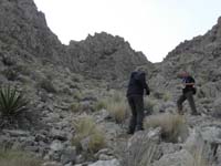 06-scrambling_up-Laszlo_and_Rozi_taking_the_lead-go_to_left_of_that_wall