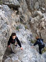 09-Kenny_and_Mommy_climbing_dry_waterfall-from_Laszlo