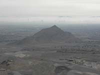 24-zoom_view_of_Lone_Mountain,Las_Vegas_Strip,rare_fog