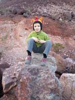 09-Kenny_on_rock_on_Historic_Railroad_hiking_trail