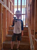 26-Kenny_and_Bamboo_in_our_newly_framed_house-he_bought_it_at_Bellagio_using_his_own_money