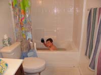 46-Kenny's_first_bath_in_the_new_house