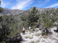 23-looking_back_with_Mt_Charleston_in_distance-very_rugged_terrain