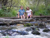 22-Kenny_and_Zoe_with_the_creek_on_the_logs
