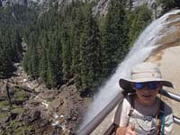 24-Kenny_at_top_of_waterfall-1.5_miles,1000_feet_in_1h15m