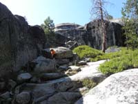 69-Kenny_scrambling_rocks-Daddy_and_him_decided_to_climb_rocks_on_other_side_of_creek
