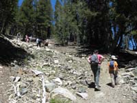 79-0729-last_day_in_Yosemite-hiking_to_Gaylor_Lake-slow_moving_uphill_since_at_10000_feet