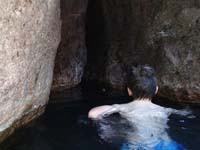21-Kenny_checking_out_the_narrow_section_where_the_water_originates