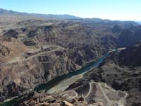 37-view_of_downstream_Colorado_River_and_Black_Canyon_very_low_flow_at_11am