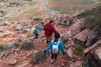 15-scrambling_down_back_to_Red_Springs