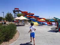 15-after_hour_break-wait_until_park_offically_opens-still_energy_to_play-tube_slide_fun_time