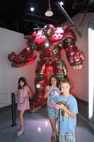 19-Sarina,Tara,Kenny_with_Ironman_Hulk_Buster_suit_from_Avengers_2_movie