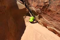 02-no_water_so_collecting_dry_sand_sample