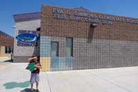 03-Kenny_in_front_of_school-off_to_Disneyland