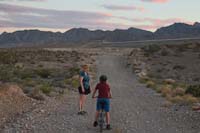 63-riding_and_walking_to_detention_basin_behind_house