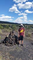 31-Kenny_with_one_of_the_many_cairns_marking_the_'trail'