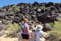 14-Mommy_and_Kenny_admiring_lots_of_petroglyphs_on_rocks