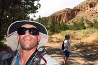 072-Daddy_at_start_of_trail_at_Visitor_Center-wanted_to_get_in_a_quick_hike-1718pm