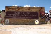 01-family_at_Aztec_Ruins_NM-2nd_park_for_the_day-Mesa_Verde_NP_next