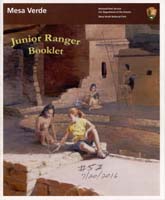 166-Junior_Ranger_Program-Mesa_Verde_NP-01-Junior_Ranger_badge_number_52-6th_for_trip