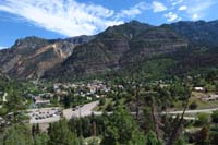 22-scenic_view_with_Ouray,CO-Cascade_Falls_in_middle_on_other_side_of_town