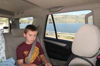 03-Kenny_with_Blue_Mesa_Reservoir_driving_through_Curecanti_NRA