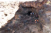 38-group_entering_the_lava_tube