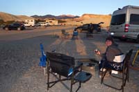 76-Mommy_relaxes_at_the_campsite_drinking_wine