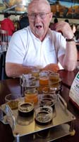 018-Grandpa_Duke_with_lots_of_beer_samples_at_Boulder_City_Brewery