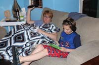 42-Mommy_and_Kenny-testing_new_lens_for_SLR