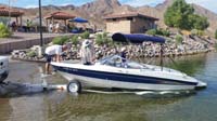 01-getting_Jerry's_boat_in_the_water_at_Willow_Beach