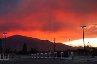 03-gas_stop_in_Hawthorne,NV-middle_of_nowhere_finding_several_Tesla_charging_stations-great_sunet_colors