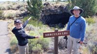 05-Kenny_and_Daddy_ready_to_enter_the_Hercules_Leg_Lava_Cave-Tube