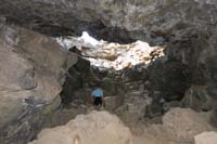 33-exiting_the_lava_tubej_at_Sentinel_upper_entrance