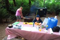 128-camping_favorite-pie_iron_pizzas_at_campsite_for_dinner_before_leaving_the_next_morning