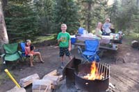 069-back_to_campsite_to_get_ready_for_dinner-another_campfire_with_area_forest_fire_smoke-must_cook_food