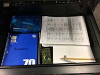 06-Kenny's_organized_desk_at_school-parents_orientation-Kenny_stayed_home_all_by_himself