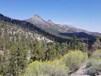 01-view_from_ski_resort_area_showing_South_and_North_Sister-our_goal_is_to_left,approach_from_other_side